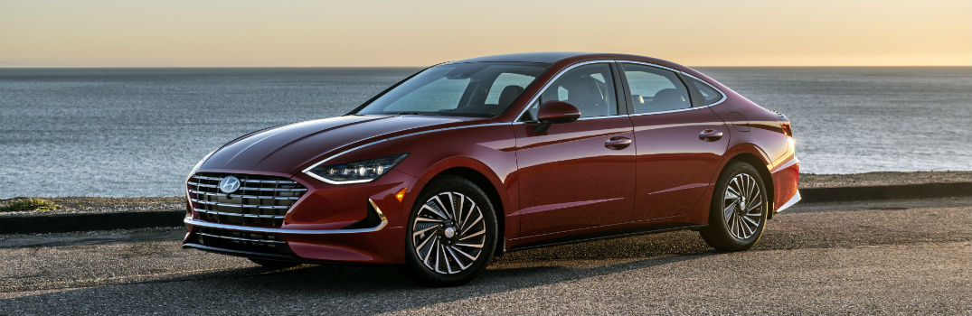 2020 Hyundai Sonata Hybrid Exterior Driver Side Front Profile