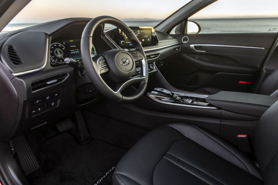 2020 Hyundai Sonata Hybrid Interior Cabin Dashboard & Front Seating
