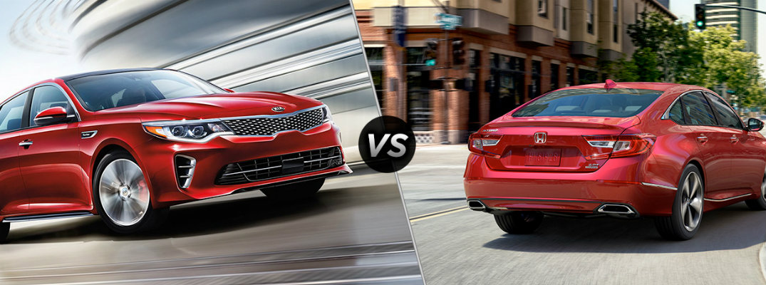 2018 Kia Optima vs. 2018 Honda Accord