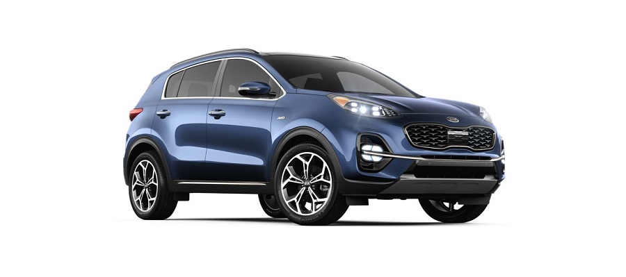 2020 Kia Sportage Pacific Blue