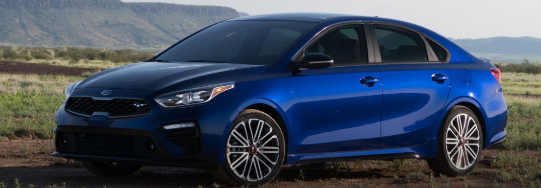 2021 Kia Forte parked in a field