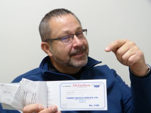 Gift Certificates make great Presents!