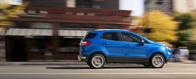 Blue Ford EcoSport Blue Ford EcoSport