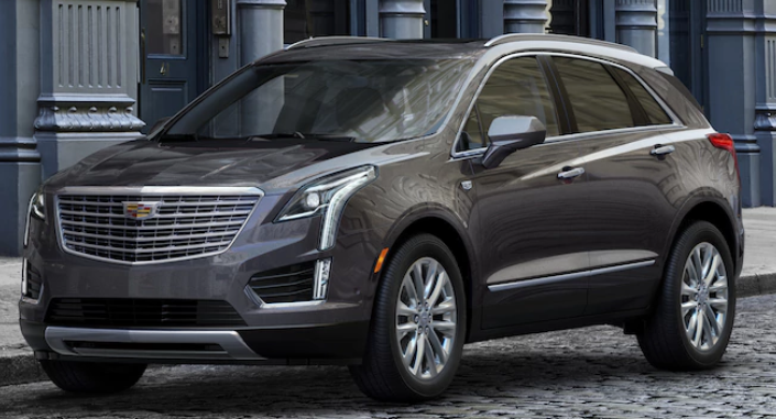 2018 Cadillac XT5 Color Options