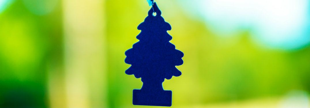 blue little tree air freshener