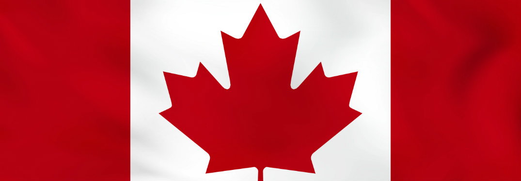 waving canadian flag