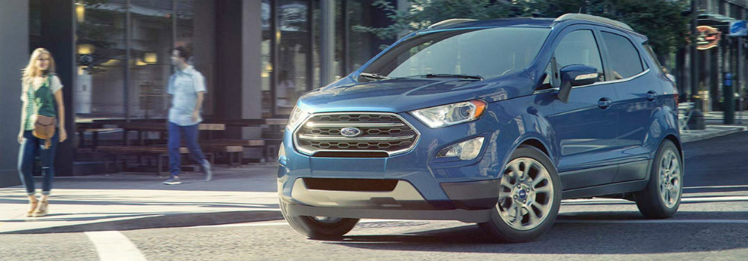 2018 Ford EcoSport parked on street