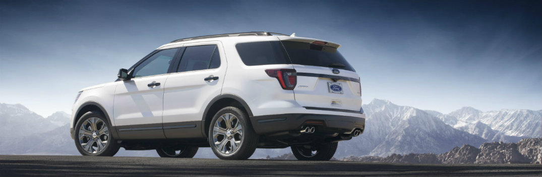 2019 Ford Explorer out in the frontier