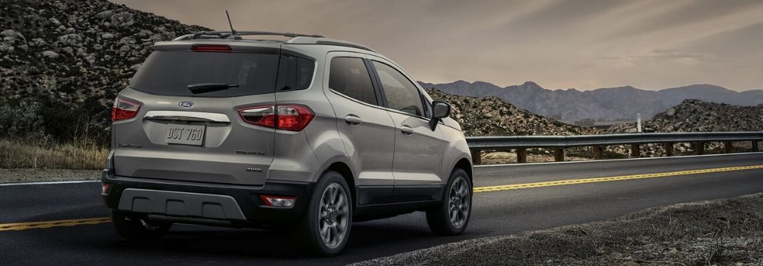 2020 Ford EcoSport rear view exterior