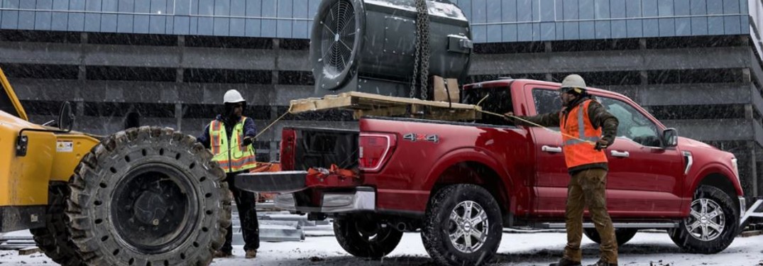 2021 Ford F-150 side view