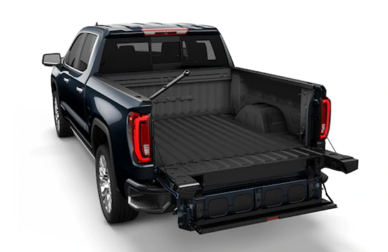 2019-GMC-Sierra-MultiPro-Tailgate-in-full-width-step-mode ... 2019-GMC-Sierra-MultiPro-Tailgate-in-full-width-step-mode ...
