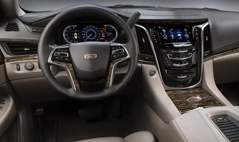 2020 Cadillac Escalade Luxury Shale Leather Interior