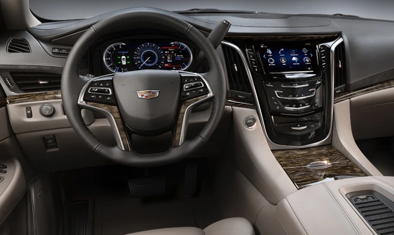 2020 Cadillac Escalade Premium Luxury Shale Leather Interior
