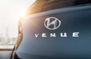 2020 Hyundai Venue back badging