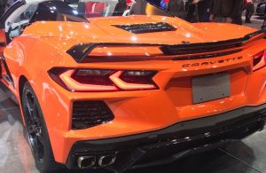 2020 Chevrolet Corvette back end