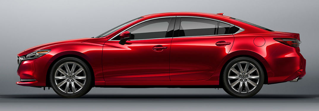 2018 Mazda6 exterior drivers side profile