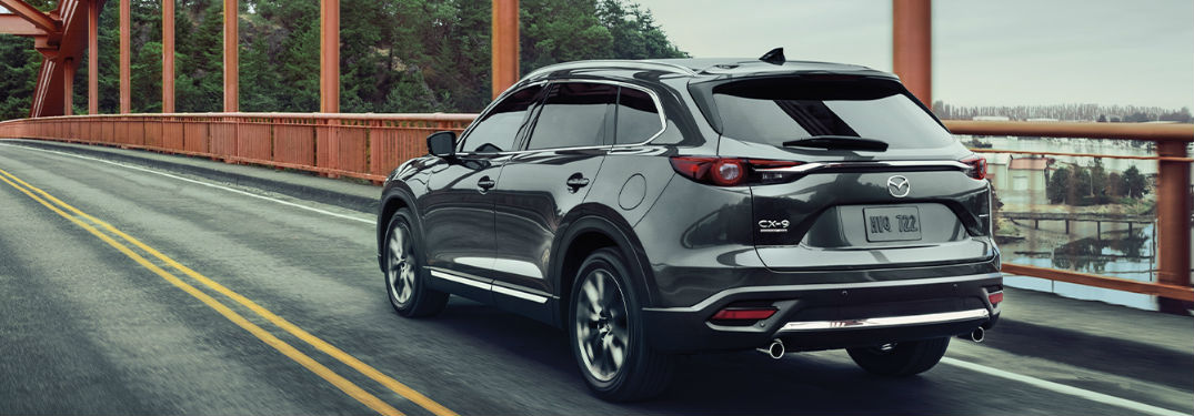 2020 Mazda CX-9 driving on a road