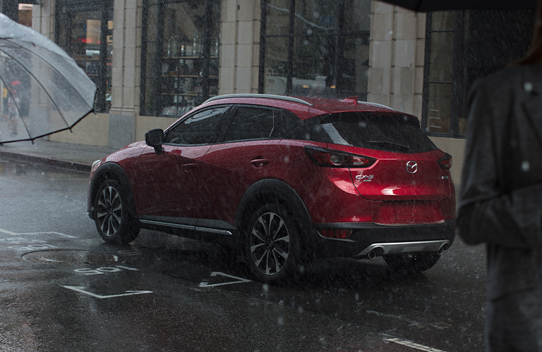 2020 Mazda CX-3 side and rear profile