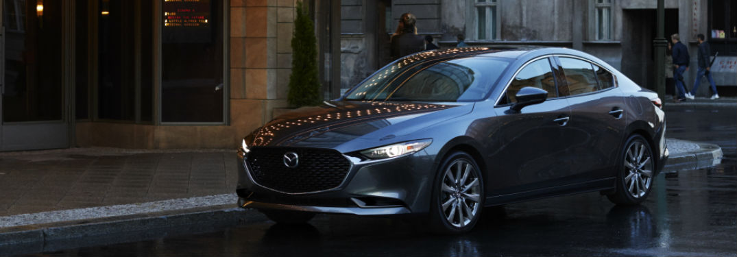 2020 Mazda3 Sedan parked on a street