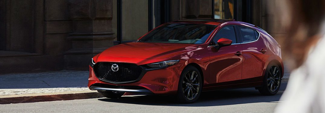 2020 Mazda3 Hatchback front and side profile