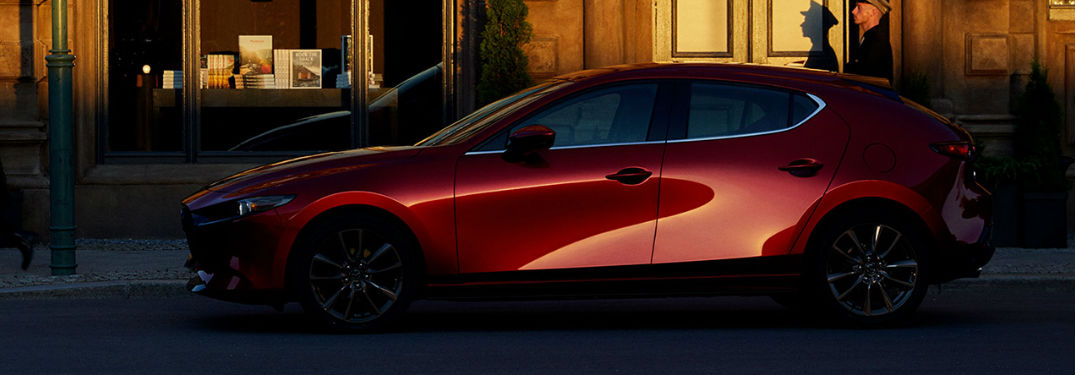2020 Mazda3 Hatchback side profile