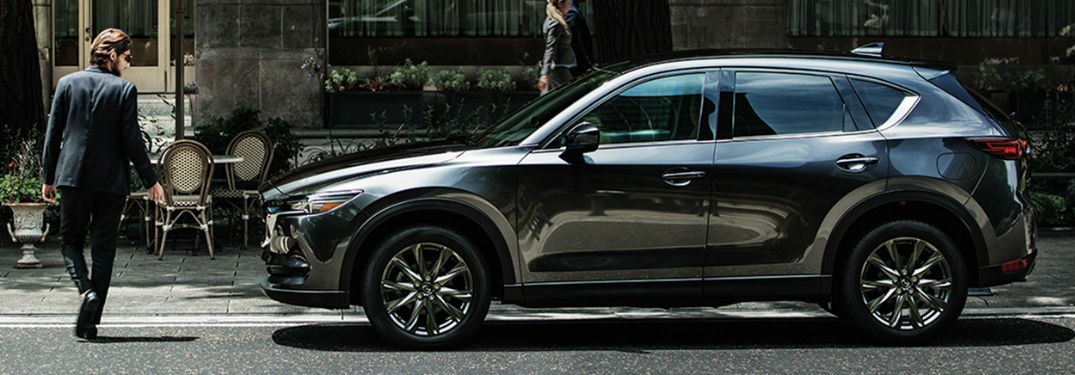 2020 MAzda CX-5 parked on a street
