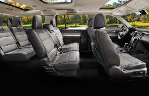 Ford Flex interior passenger seats