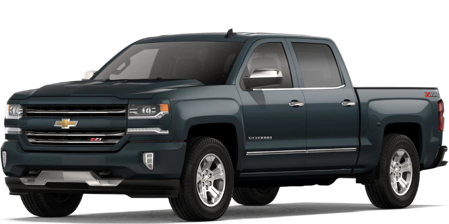 2018 Chevrolet Silverado 1500 Exterior Paint Color Options