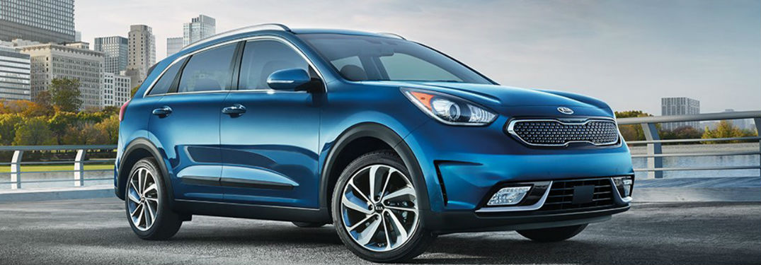 2018 Kia Niro in blue