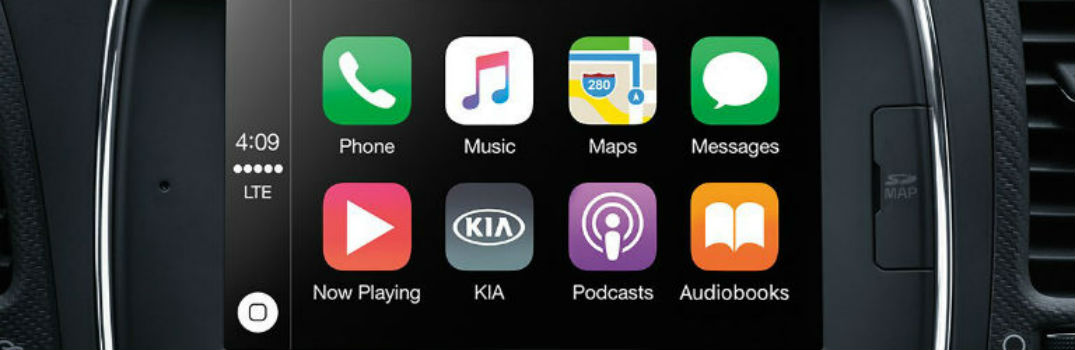 touchscreen in the 2018 Kia Forte
