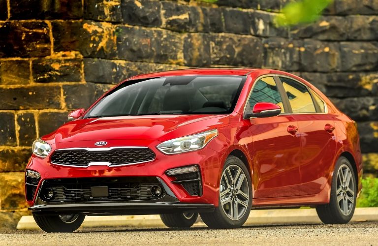 2020 Kia Forte front quarter view