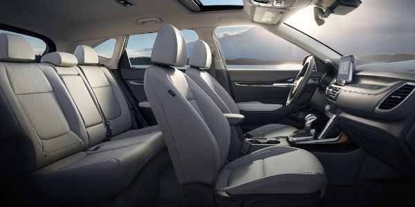 Cutaway View of 2021 Kia Seltos Interior