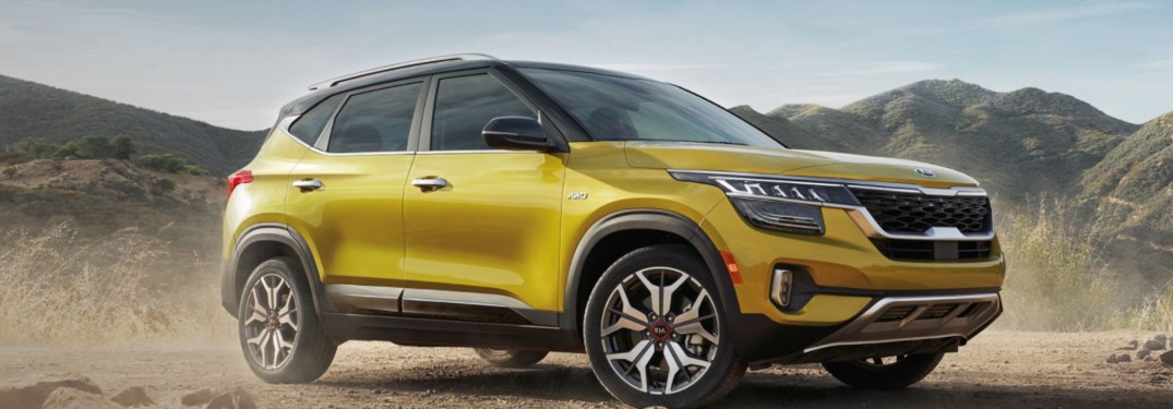 2021 Kia Seltos driving off-road