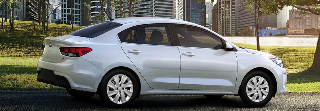 2020 Kia Rio side profile