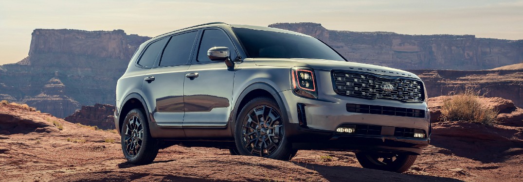 2021 Kia Telluride front and side profile