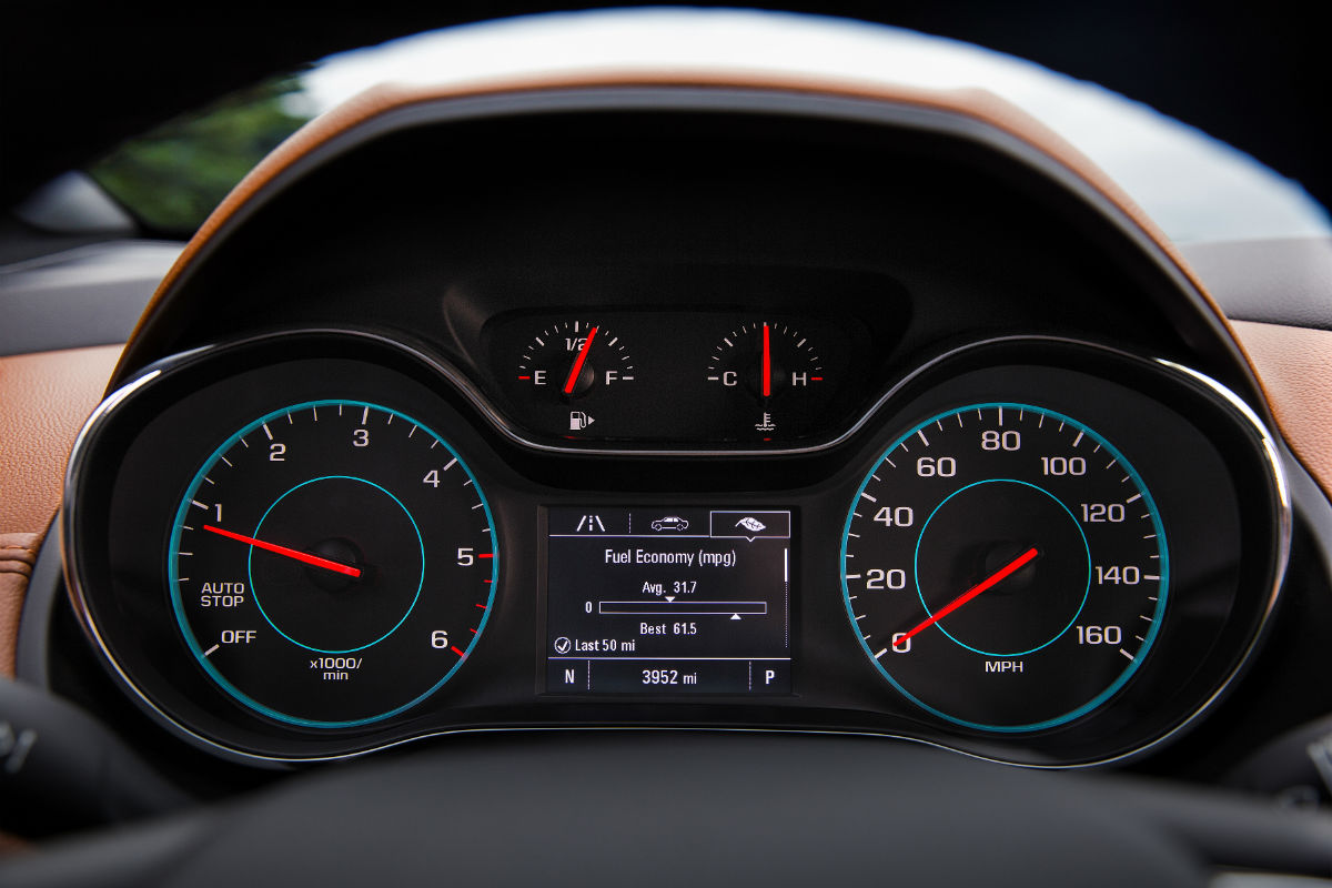 2018 chevrolet cruze power and gas mileage ratings