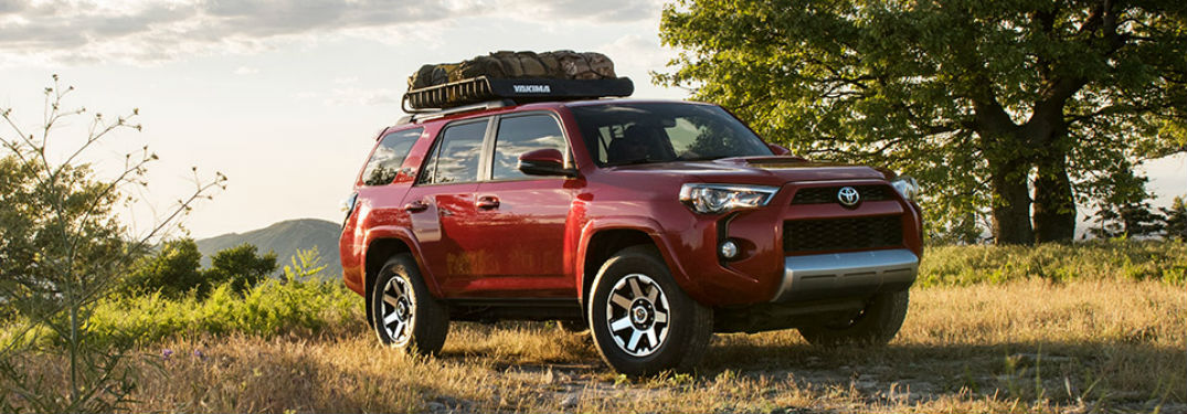 2018 Toyota 4Runner in red