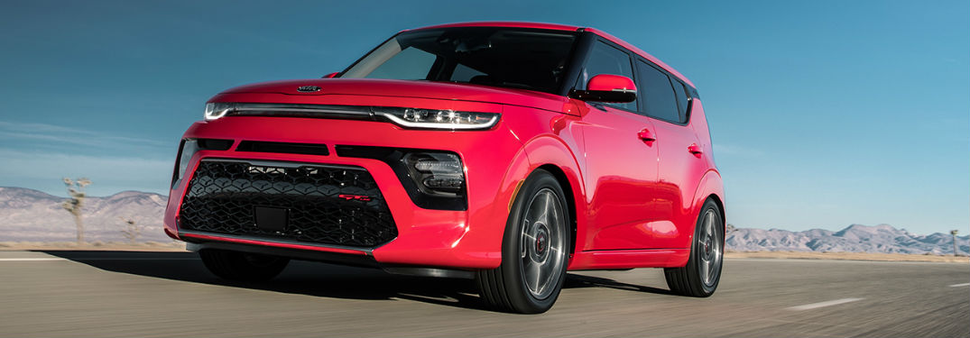 2020 Kia Soul in red