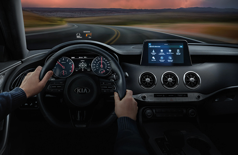 2020 Kia Stinger dashboard