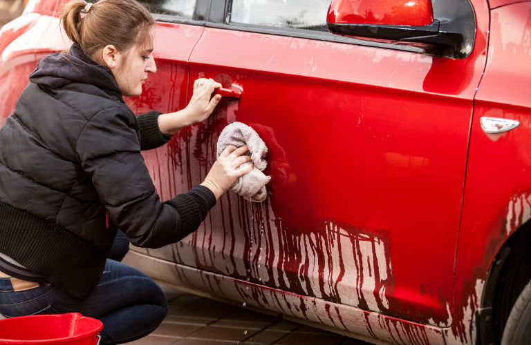 How to clean road salt off your car