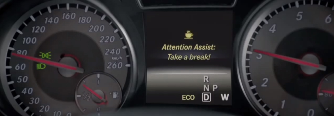 mercedes attention assist take a break mean