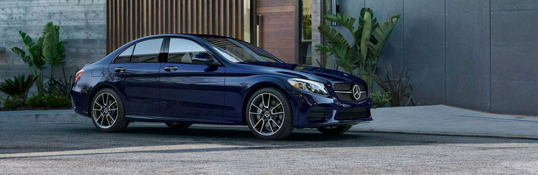 2020 Mercedes-Benz C-Class Sedan Exterior Passenger Side Front Profile