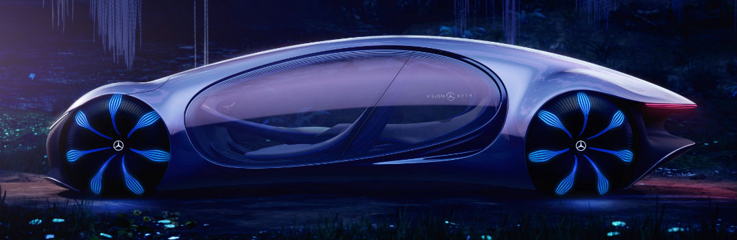 Mercedes-Benz VISION AVTR Concept Vehicle Exterior Driver Side Profile