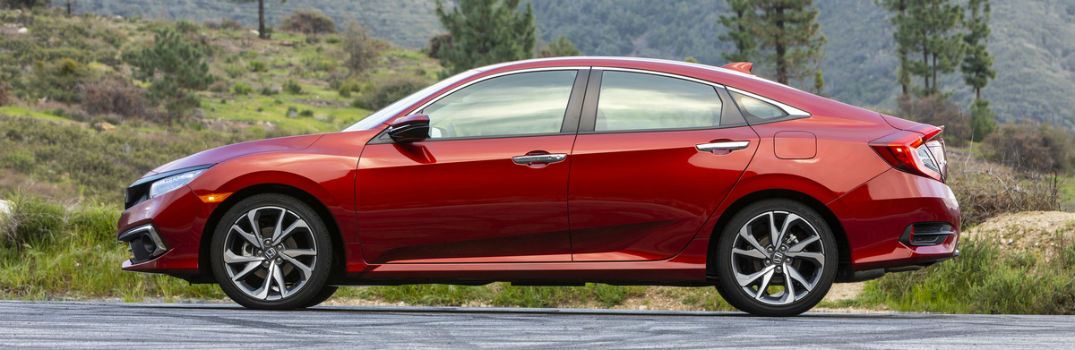 2019 Honda Civic Sedan Touring Exterior Driver Side Profile