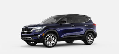 Dark Ocean Blue w/ Black Cherry roof exterior front fascia driver side