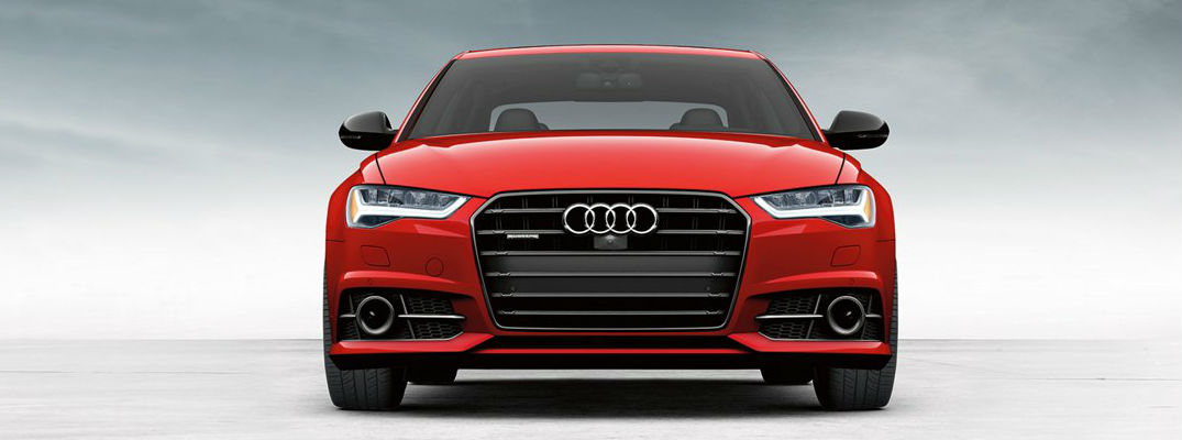 2018 Audi A6 Front View of Red Exterior