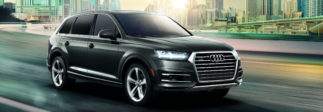2019 Q7 driving on city highway
