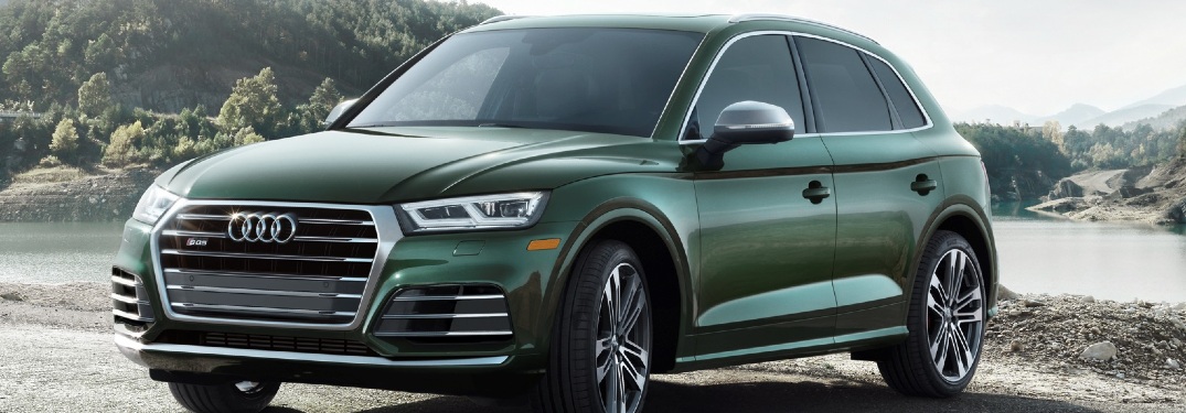 2020 SQ5 parked on waterfront