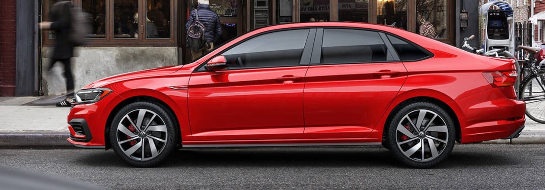 2020 Volkswagen Jetta GLI parked on a city street