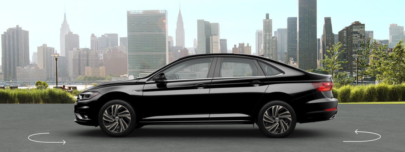 2019 VW Jetta Deep Black Pearl Exterior